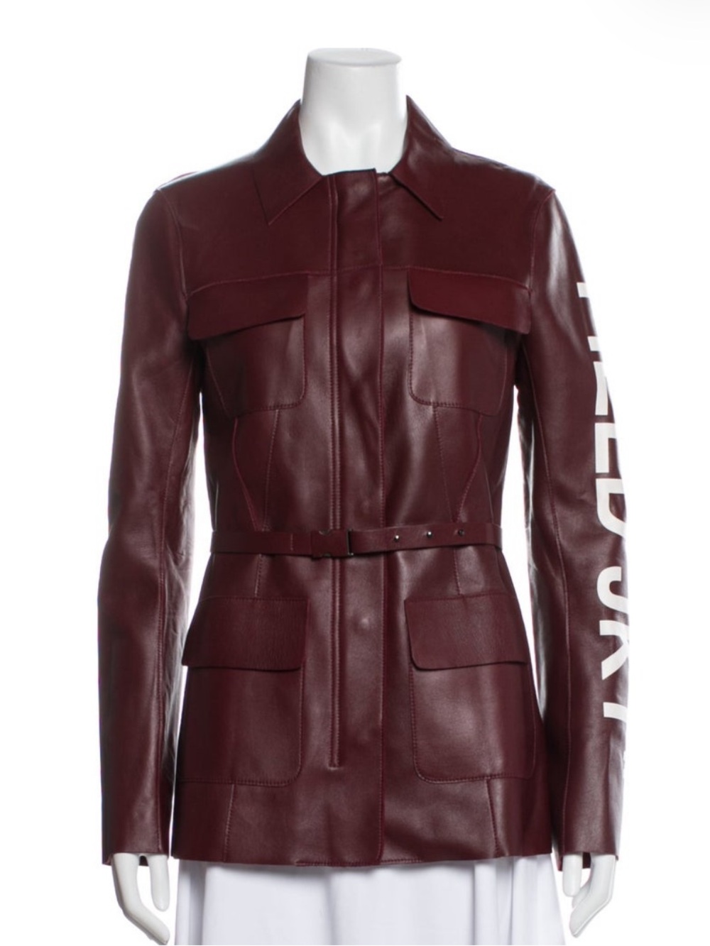 Off-White leather jacket